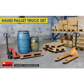 MiniArt 35606 Hand Pallet Truck Set (1/35) Raklap makett