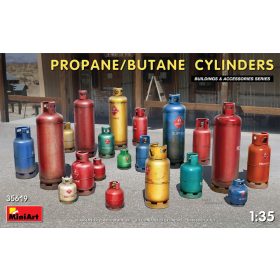   MiniArt 35619 Propane/Butane Cylinders (1/35) Gázpalack makett