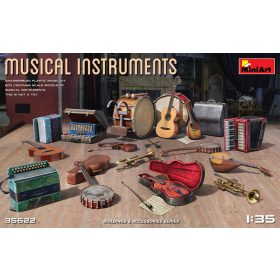 MiniArt 35622 Musical Instruments (1/35) Hangszer makett