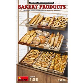 MiniArt 35624 Bakery Products (1/35) Pékáru makett