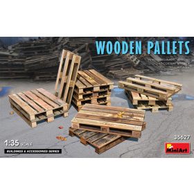 MiniArt 35627 Wooden Pallets (1/35) Raklap makett