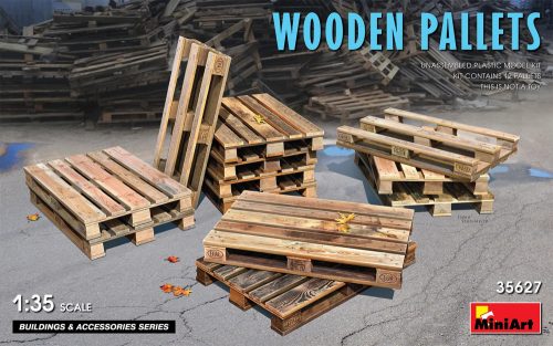 MiniArt 35627 Wooden Pallets (1/35) Raklap makett