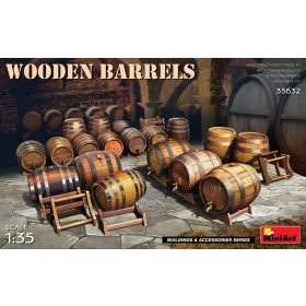 MiniArt 35632 Wooden Barrels (1/35) Hordó makett