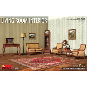 MiniArt 35646 Living Room Interior (1/35) Bútor makett