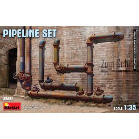MiniArt 35652 Pipeline Set (1/35) Csővezeték makett