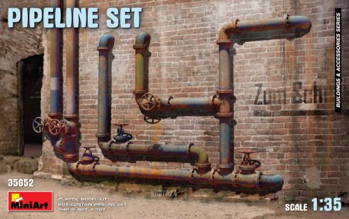 MiniArt 35652 Pipeline Set (1/35) Csővezeték makett