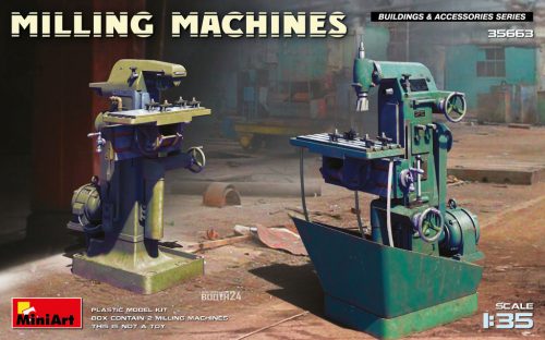 MiniArt 35663 1/35 Milling Machines (1/35) Marógép makett