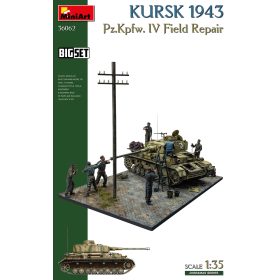   MiniArt 36062 KURSK 1943. German Pz.Kpfw. IV Field Repair. BIG SET 1/35 makett