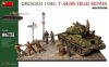 MiniArt 36064 Dresden 1945, Soviet T-34/85 Field Repair BIG SET 1/35 makett