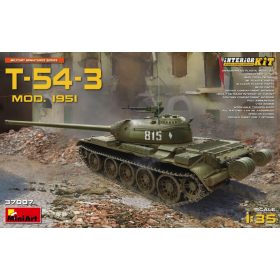   MiniArt 37007 T-54-3 Mod.1951 Interior Kit (1/35) Harcjármű makett