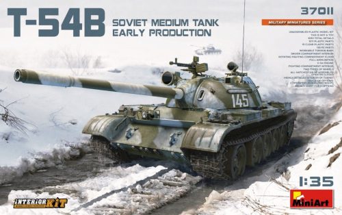 MiniArt 37011 Soviet Medium Tank T-54B (Early Production) Interior Kit (1/35) Harcjármű makett