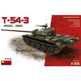 MiniArt 37015 T-54-3 Mod.1951 (1/35) Harcjármű makett