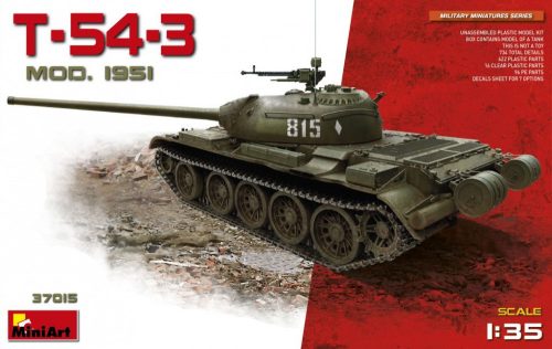 MiniArt 37015 T-54-3 Mod.1951 (1/35) Harcjármű makett