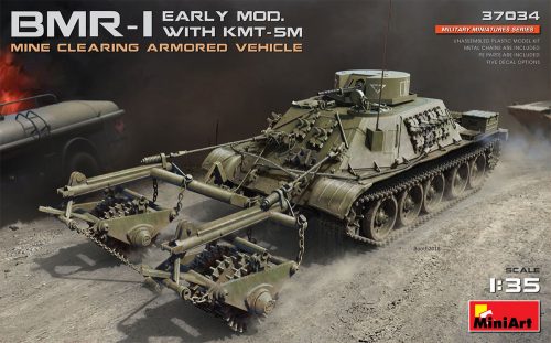 MiniArt 37034 BMR-1 Early Mod. with KMT-5M (1/35) Harcjármű makett