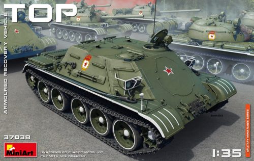 MiniArt 37038 TOP Armoured Recovery Vehicle (1/35) Harcjármű makett