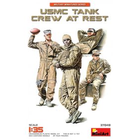   MiniArt 37049 USMC Tank Crew at Rest (1/35) Katonai figura makett