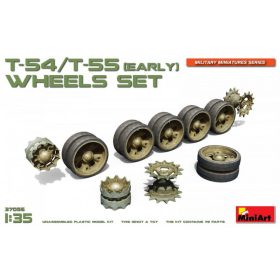   MiniArt 37056 T-54/T-55 (Early) Wheels Set (1/35) Lánctalp makett