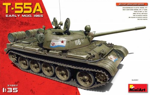 MiniArt 37057 T-55A Early Mod.1965 (1/35) Harcjármű makett