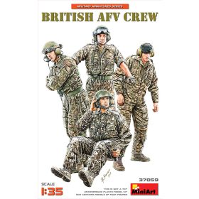 MiniArt 37059 British AFV Crew (1/35) Katonai figura makett