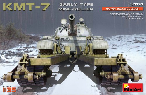 MiniArt 37070 KMT-7 Early Type Mine-Roller (1/35) Harcjármű makett