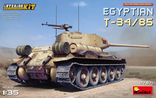 MiniArt 37071 Egyptian T-34-85. Interior Kit (1/35) Harcjármű makett