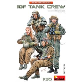 MiniArt 37076 IDF Tank Crew (1/35) Katonai figura makett