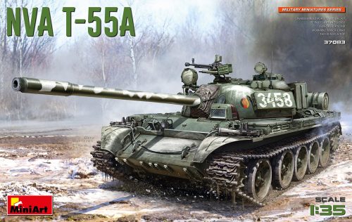 MiniArt 37083 NVA T-55A (1/35) Harcjármű makett