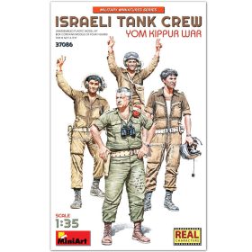   MiniArt 37086 Israeli Tank Crew. Yom Kippur War (1/35) Katonai figura makett