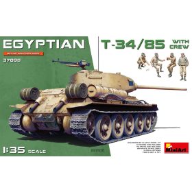   MiniArt 37098 Egyptian T-34/85 w/crew (1/35) Harcjármű makett