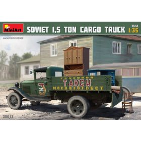   MiniArt 38013 Soviet 1,5 ton Cargo Truck (1/35) Teherautó makett