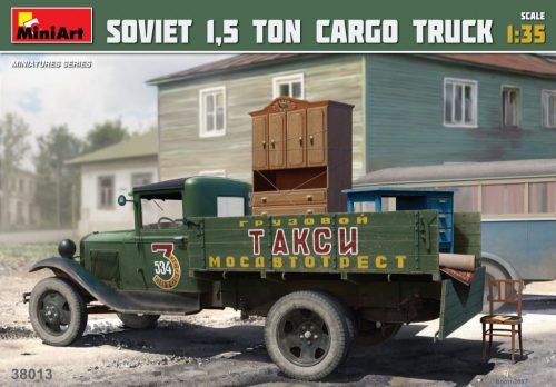 MiniArt 38013 Soviet 1,5 ton Cargo Truck (1/35) Teherautó makett