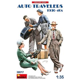   MiniArt 38017 Auto Travelers 1930-40s (1/35) Civil figura makett