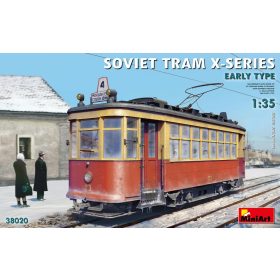   MiniArt 38020 Soviet Tram X Series Early Type (1/35) Villamos makett
