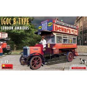   MiniArt 38021 LGOC B-Type London Omnibus (1/35) Teherautó makett