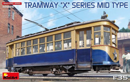 MiniArt 38026 Tramway X-Series. Mid Type (1/35) Villamos makett