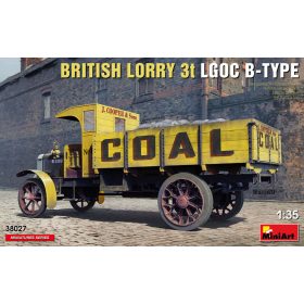  MiniArt 38027 British Lorry LGOC 3t B-Type (1/35) Teherautó makett