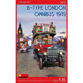   MiniArt 38031 B-Type London Omnibus (1919) (1/35) Teherautó makett