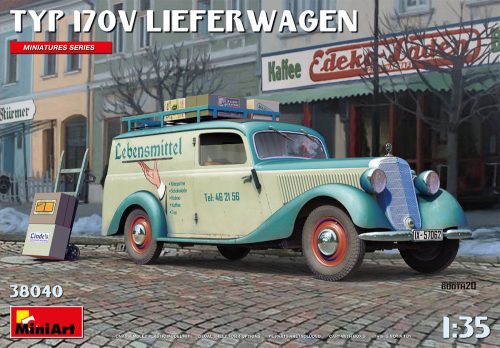 MiniArt 38040 Typ 170V Lieferwagen (1/35) Személyautó makett