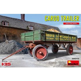 MiniArt 38043 Cargo Trailer (1/35) Utánfutó makett
