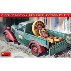   MiniArt 38046 Cheese Delivery Car Liefer Pritschenwagen Typ 170V (1/35) Teherautó makett