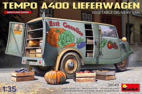 MiniArt 38049 Tempo A400 Lieferwagen. Vegetable Delivery Van (1/35) Teherautó makett