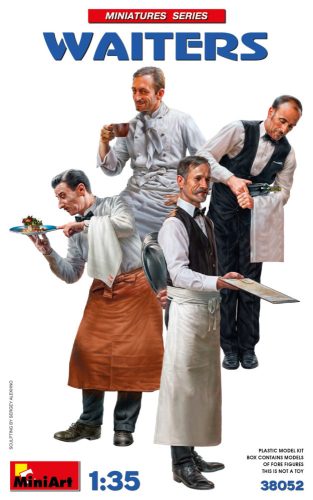 MiniArt 38052 Waiters (1/35) Civil figura makett