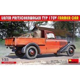   MiniArt 38060 Liefer Pritschenwagen Typ 170V Farmer Car (1/35) Teherautó makett