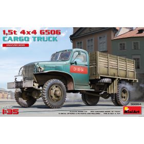   MiniArt 38064 1,5t 4x4 G506 Cargo Truck (1/35) Teherautó makett