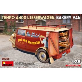   MiniArt 38066 1/35 Tempo A400 Lieferwagen. Bakery Van - Miniart (1/35) Teherautó makett