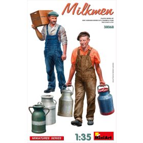 MiniArt 38068 Milkmen (1/35) Civil figura makett