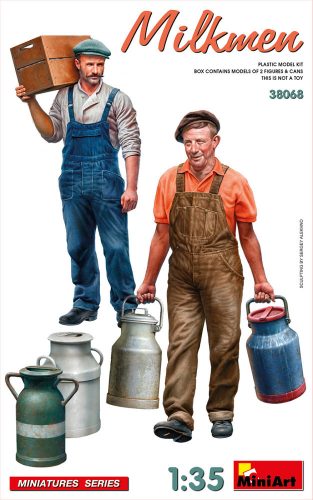 MiniArt 38068 Milkmen (1/35) Civil figura makett