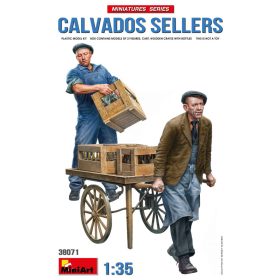 MiniArt 38071 Calvados Sellers (1/35) Civil figura makett