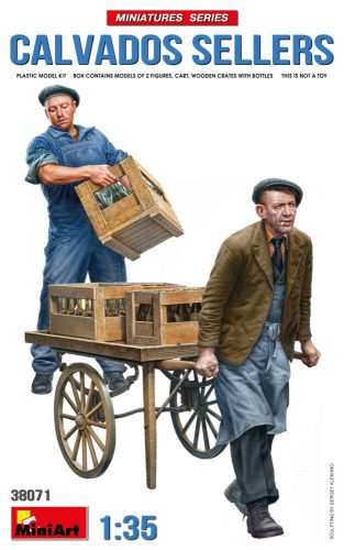 MiniArt 38071 Calvados Sellers (1/35) Civil figura makett