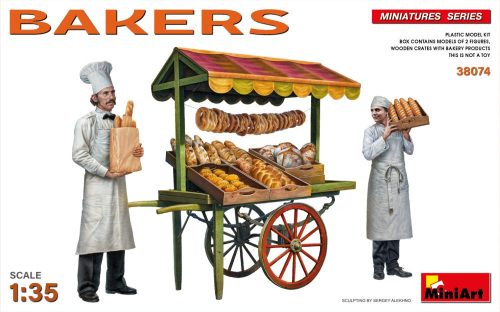 MiniArt 38074 Bakers (1/35) Civil figura makett